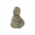 Miniatyrbillede 1 af 2: Dekorativ figur DKD Home Decor Harpiks Lysegrå Munk (11 x 8.5 x 15.5 cm)