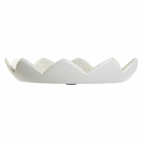 Borddekoration DKD Home Decor Grå Beige Harpiks Orientalsk (39 x 39 x 7 cm) (2 enheder)
