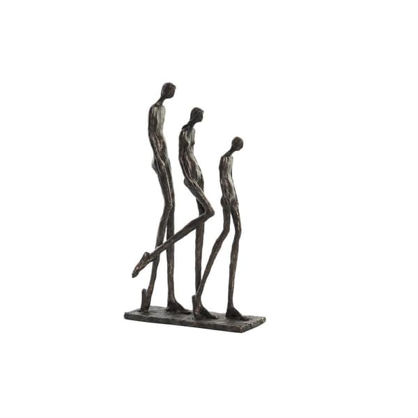 Dekorativ figur DKD Home Decor 23 x 8,5 x 39 cm Kobber Familie