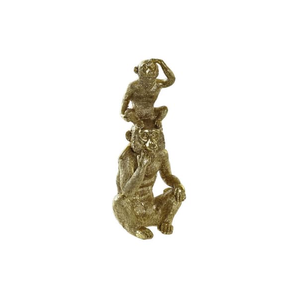 Dekorativ figur DKD Home Decor Gylden 13,5 x 10 x 30 cm