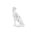 Miniatyrbillede 1 af 3: Dekorativ figur DKD Home Decor Grå Hvid Leopard Harpiks Marmor (25 x 18 x 41 cm)