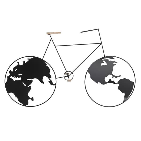 Vægdekoration DKD Home Decor Cykel Metal (74 x 10 x 43.5 cm) (74 x 10 x 43,5 cm)