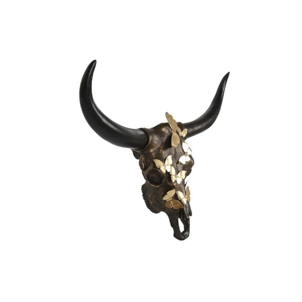 Dekorativ figur DKD Home Decor Gylden Kobber Harpiks (93 x 25 x 68 cm)