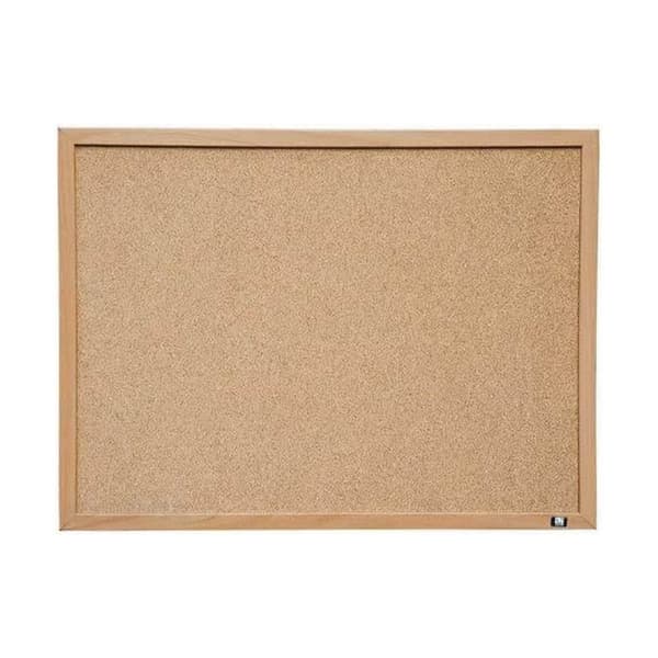 Bræt Q-Connect Kork Brun (60 x 40 cm)