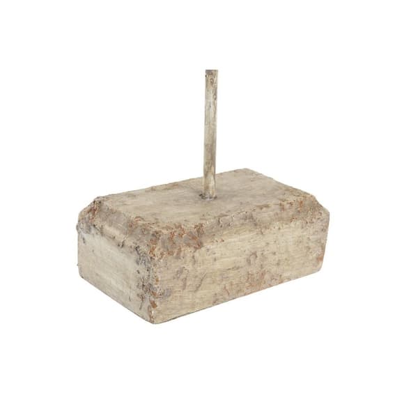 Dekorativ figur DKD Home Decor Ældet overflade Hvid Englevinger Magnesium (26 x 11 x 65 cm)