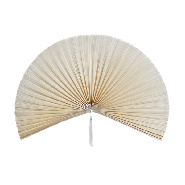 Väggdekoration DKD Home Decor Naturell Solfjäder Orientalisk (77 x 4 x 150 cm)