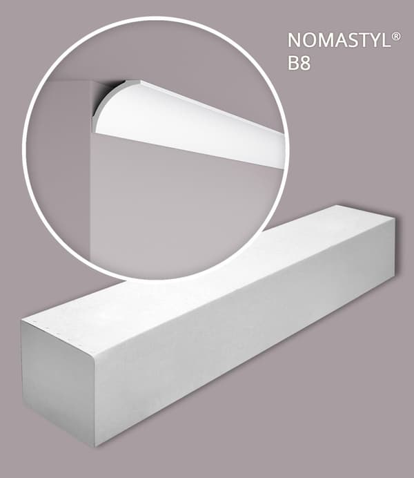 Kattolista NMC NOMASTYL B8-box 1 laatikko kanssa 28 listat 56 m