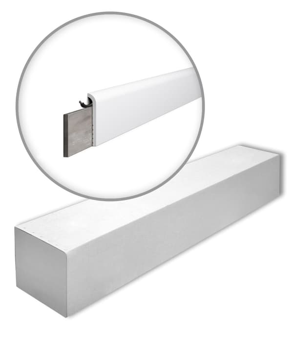 Dækliste NMC WALLSTYL CF1-box 1 kasse med 18 lister 36 m