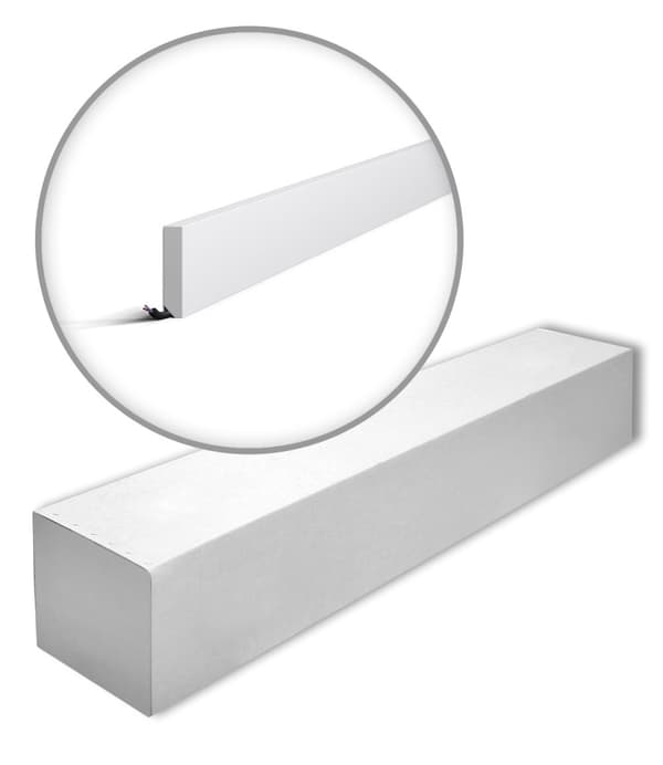 Fodlister NMC WALLSTYL FT2-box 1 kasse med 17 lister 34 m