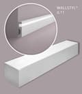 Miniatyrbillede 2 af 11: Fodlister NMC WALLSTYL IL11-box 1 kasse med 13 lister 26 m