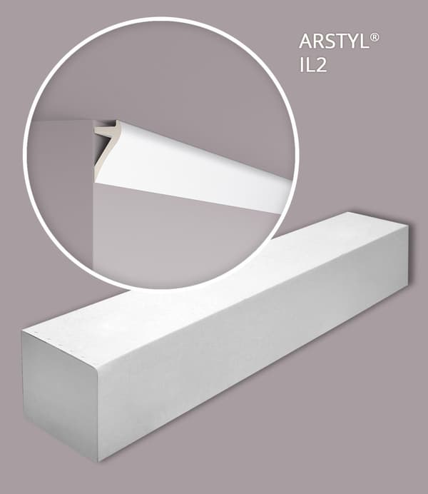 Taklist NMC ARSTYL IL2-box 1 låda innehåller 20 lister 40 m
