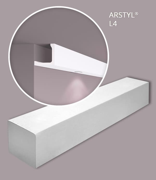 Täcklist NMC ARSTYL L4-box 1 låda innehåller 11 lister 22 m
