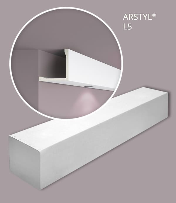 Dækliste NMC ARSTYL L5-box 1 kasse med 3 lister 6 m