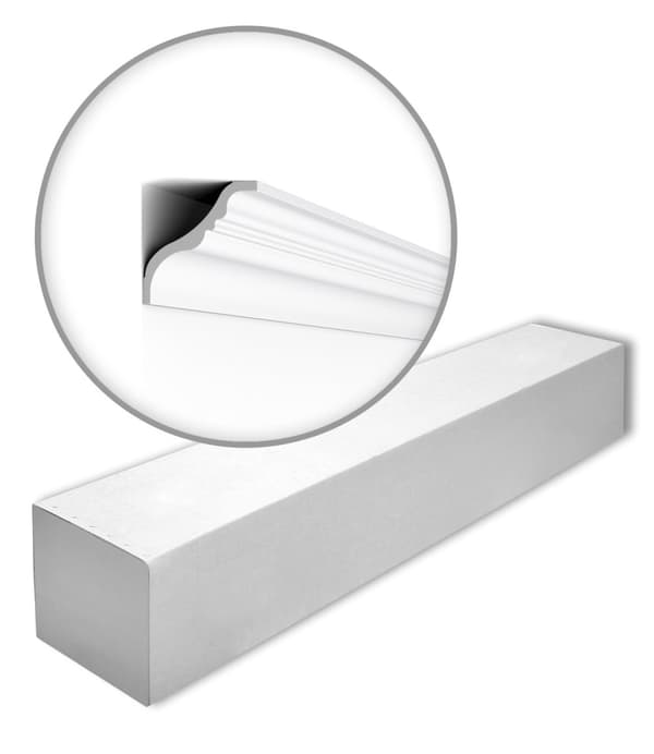 Stuklister NMC NOMASTYL TI-box 1 kasse med 26 lister 52 m