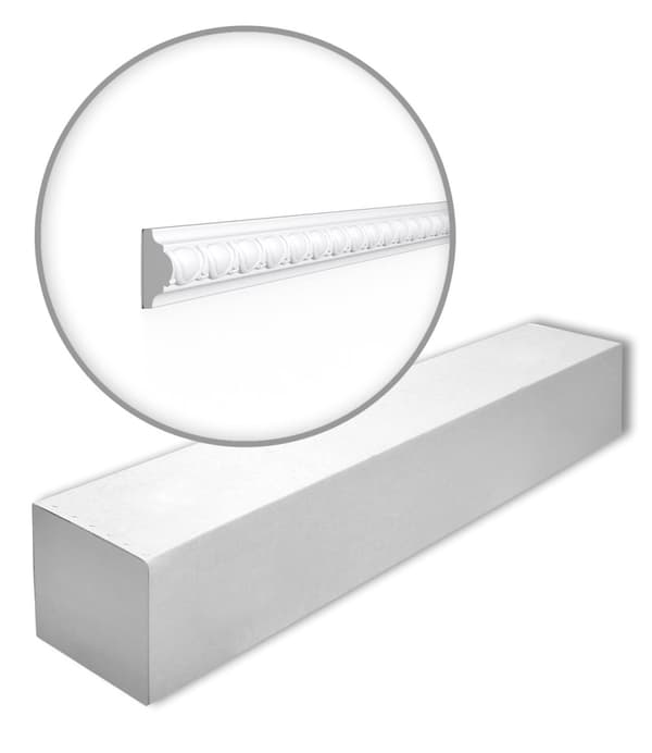 Vägglist NMC WALLSTYL WO1-box 1 låda innehåller 49 lister 98 m