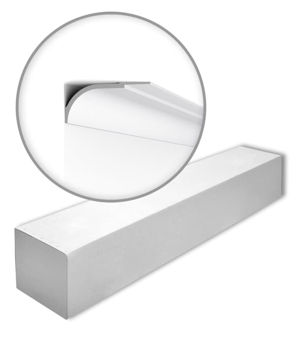 Stuklister NMC WALLSTYL WT22-box 1 kasse med 5 lister 10 m