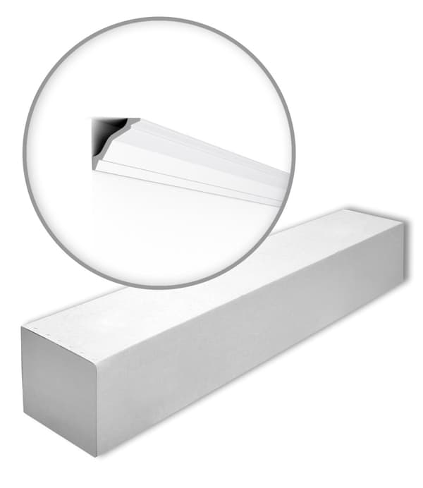 Stuklister NMC WALLSTYL WT26-box 1 kasse med 17 lister 34 m