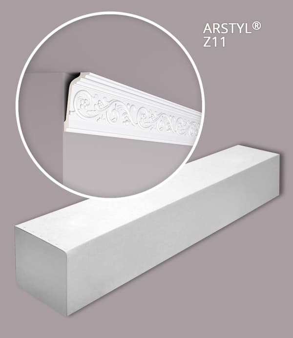 Taklist NMC ARSTYL Z11-box 1 låda innehåller 18 lister 36 m