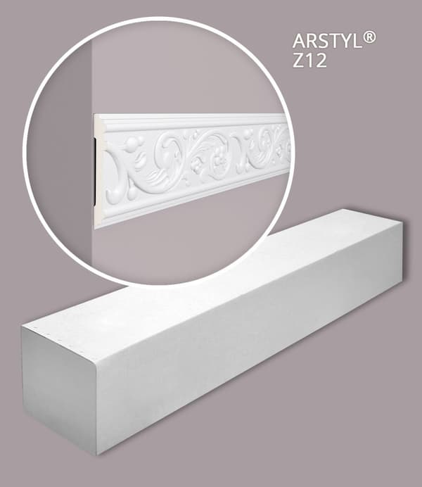 Vægliste NMC ARSTYL Z12-box 1 kasse med 15 lister 30 m