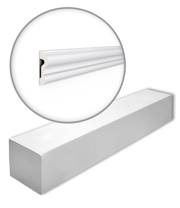Vägglist NMC ARSTYL Z13-box 1 låda innehåller 20 lister 40 m