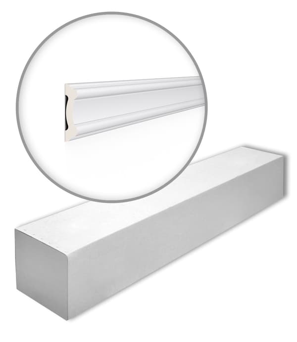 Vægliste NMC ARSTYL Z1550-box 1 kasse med 23 lister 46 m