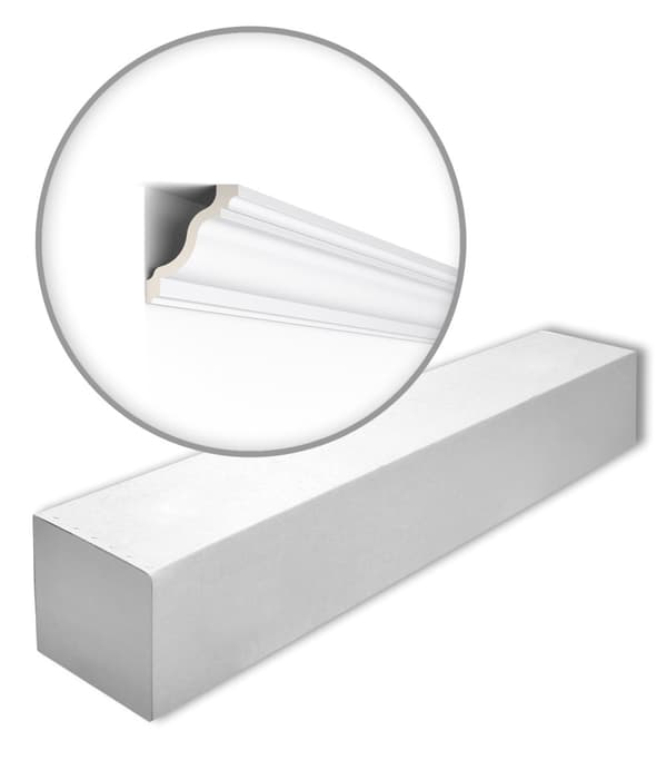 Stuklister NMC ARSTYL Z22-box 1 kasse med 19 lister 38 m
