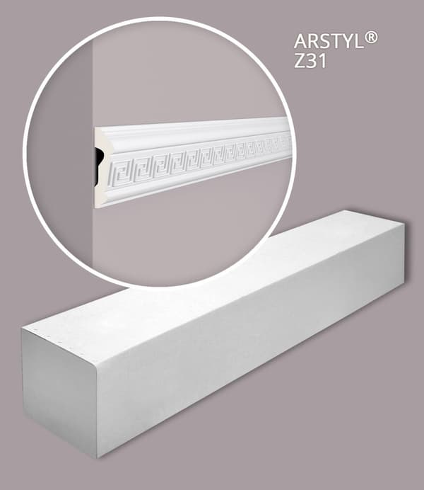 Vægliste NMC ARSTYL Z31-box 1 kasse med 20 lister 40 m