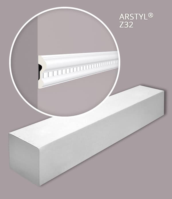 Peitelista NMC ARSTYL Z32-box 1 laatikko kanssa 20 listat 40 m