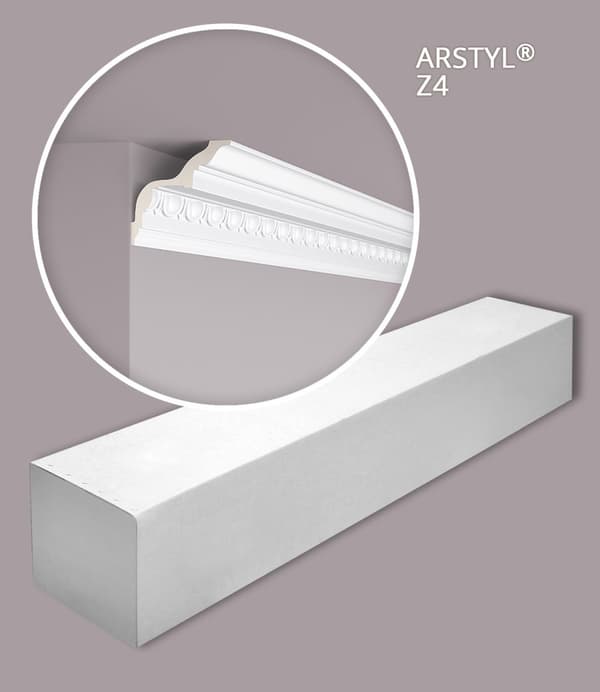 Taklist NMC ARSTYL Z4-box 1 låda innehåller 16 lister 32 m