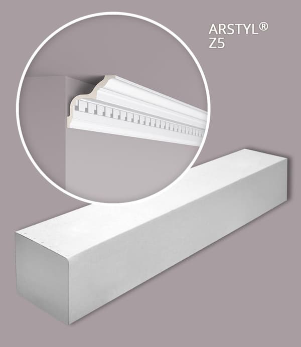 Taklist NMC ARSTYL Z5-box 1 låda innehåller 16 lister 32 m