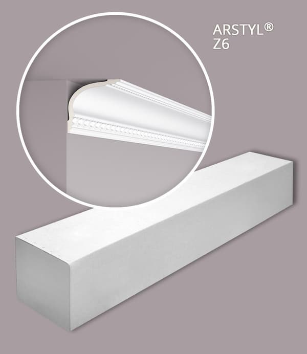Stuklister NMC ARSTYL Z6-box 1 kasse med 14 lister 28 m