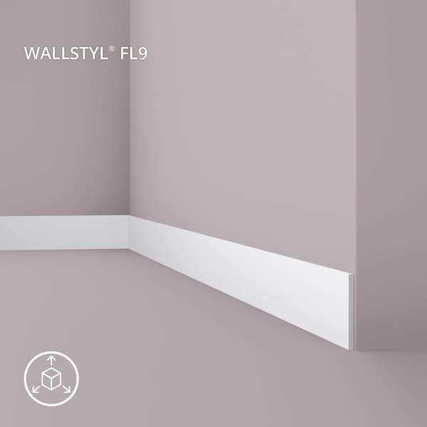 Peitelista NMC WALLSTYL FL9 tyyli ajaton / klassinen