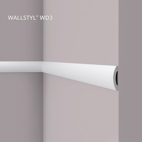 Vägglist NMC WALLSTYL WD3 stil tidlös / klassisk