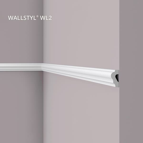 Vägglist NMC WALLSTYL WL2 stil tidlös / klassisk