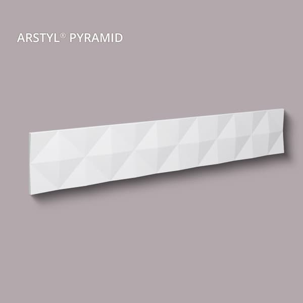 3d seinäpaneeli NMC ARSTYL PYRAMID tyyli moderni
