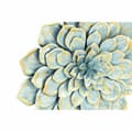 Pikkukuva 2 / 2: Seinäkoriste DKD Home Decor 61 x 8 x 61 cm Kukka Sininen Oranssi Shabby Chic (2 osaa)