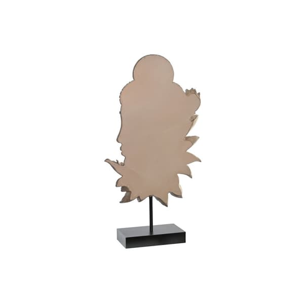 Prydnadsfigur DKD Home Decor 23 x 8 x 42 cm Svart Brun Buddha Orientalisk (2 antal)
