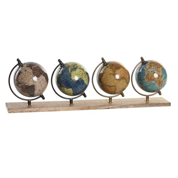 Prydnadsfigur DKD Home Decor 50 x 10 x 15 cm Multicolour Kolonial
