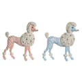 Miniatyrbillede 1 af 3: Dekorativ figur DKD Home Decor Scandi 25 x 8 x 27,5 cm Blå Pink (2 enheder)