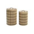 Miniatyrbild 1 av 4: Korg - set DKD Home Decor 40 x 40 x 63 cm Bambu