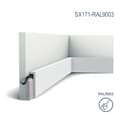 Pikkukuva 3 / 7: Jalkalista Orac Decor AXXENT SX171-RAL9003-box valkoiseksi maalattu 1 laatikko kanssa 20 listat 40 m