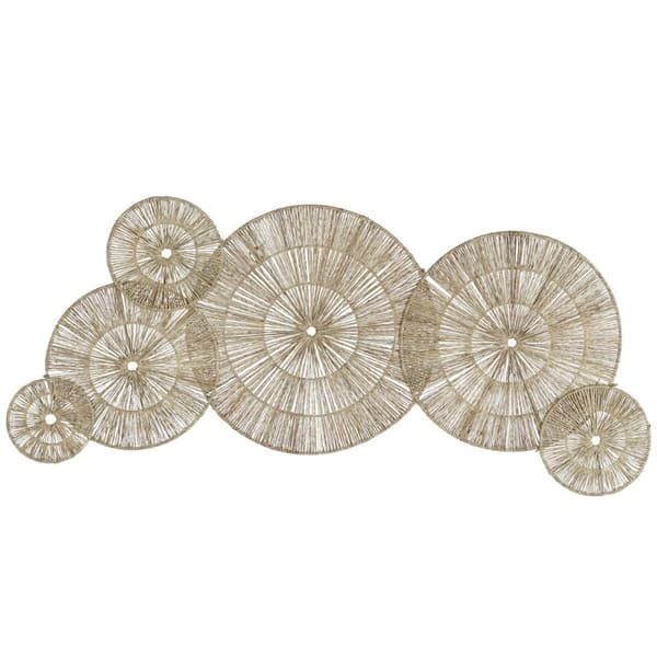 Vægdekoration DKD Home Decor Brun Natur Tropisk 115 x 1 x 45 cm
