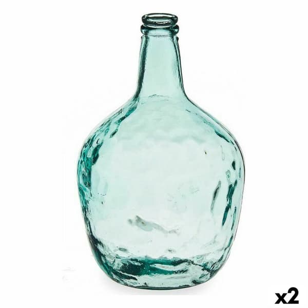 Flaska Carafe Transparent 8 L 22 x 37,5 x 22 cm Dekoration (2 antal)