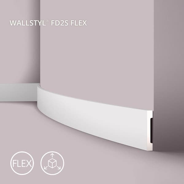 Golvlist NMC WALLSTYL FD2S Flex stil modern