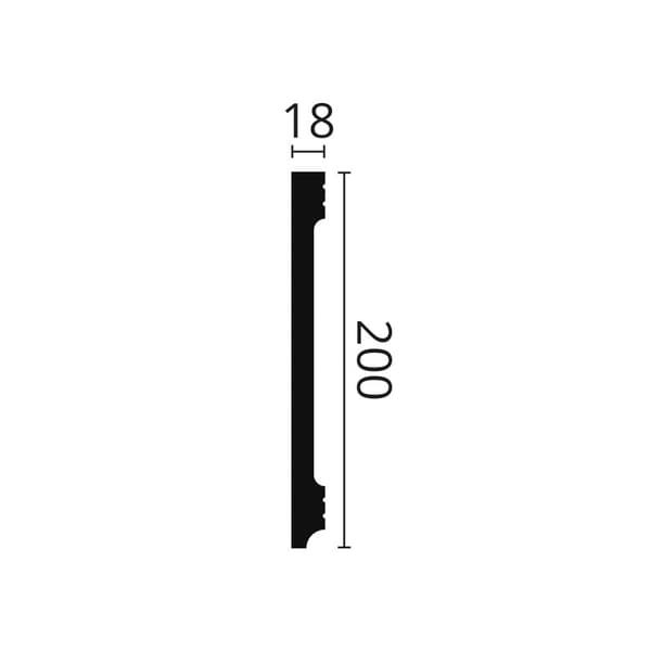 Fodliste NMC WALLSTYL FD20S stil moderne