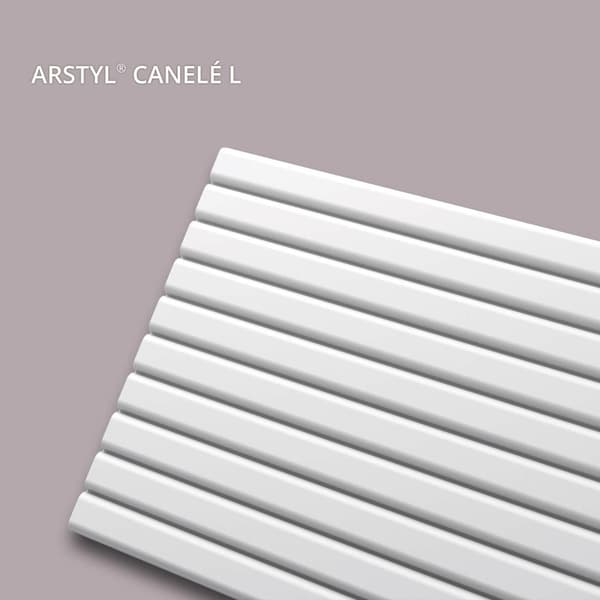 3D-väggpanel NMC ARSTYL CANELÉ L stil modern