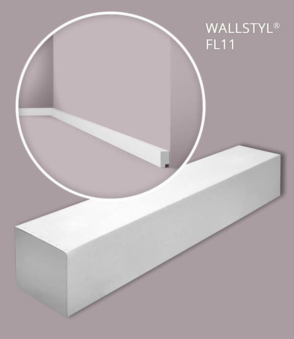 Golvlister NMC WALLSTYL FL11-box 1 låda innehåller 34 lister 68 m