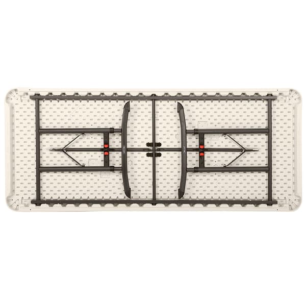 Lifetime Klapbord Ajustable 183x76x91 Cm Hvid