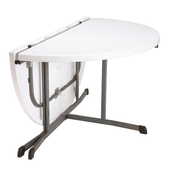Lifetime Sammenklappeligt Rundt Bord Mitad 152 Cm Hvid