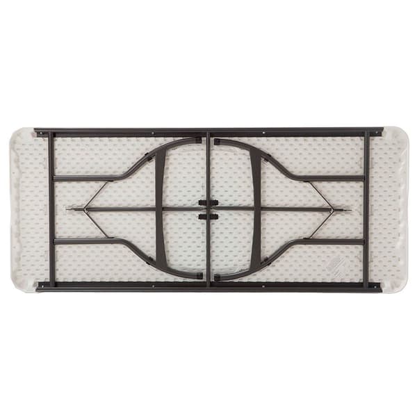 Lifetime Klapbord 182x76x74.5 Cm Hvid